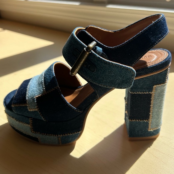 See By Chloe comfortable chunky platform sandal heel - Picture 2 of 6